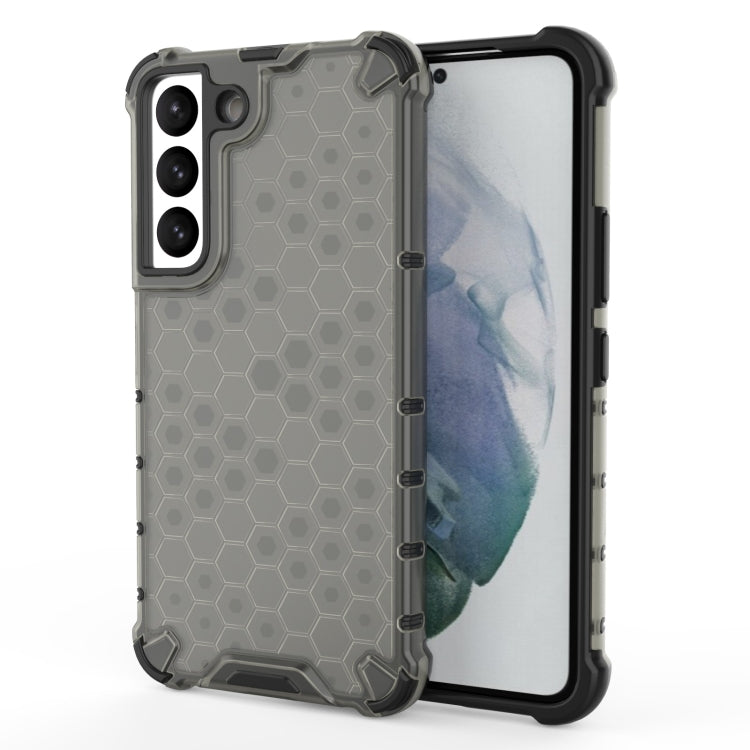 For Samsung Galaxy S22 5G Honeycomb PC + TPU Phone Case