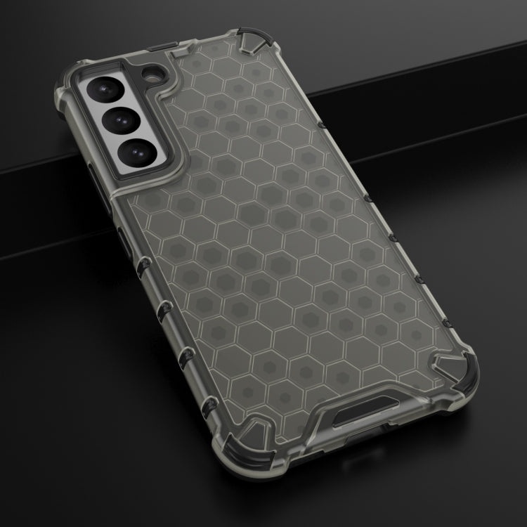 For Samsung Galaxy S22 5G Honeycomb PC + TPU Phone Case