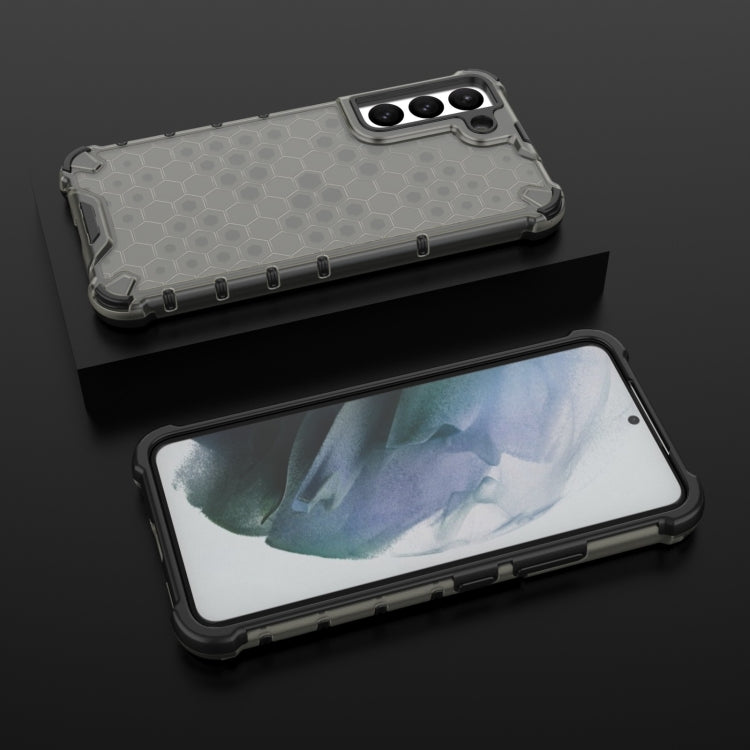 For Samsung Galaxy S22 5G Honeycomb PC + TPU Phone Case