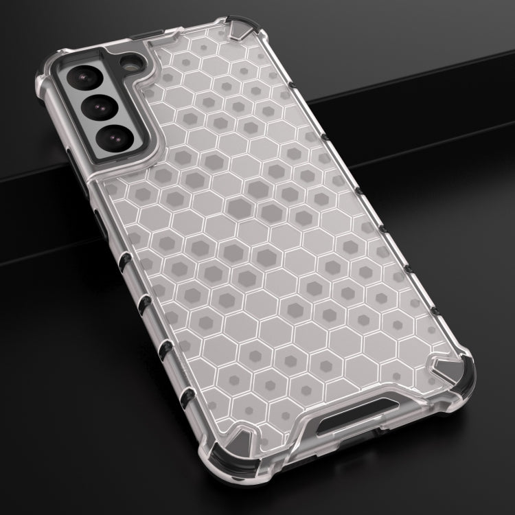 For Samsung Galaxy S22+ 5G Honeycomb PC + TPU Phone Case