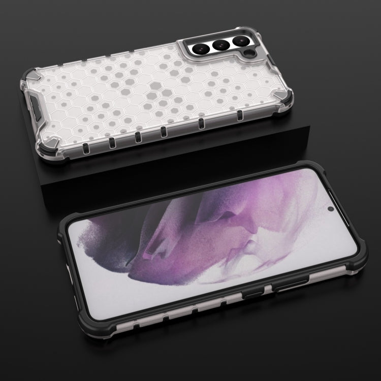 For Samsung Galaxy S22+ 5G Honeycomb PC + TPU Phone Case