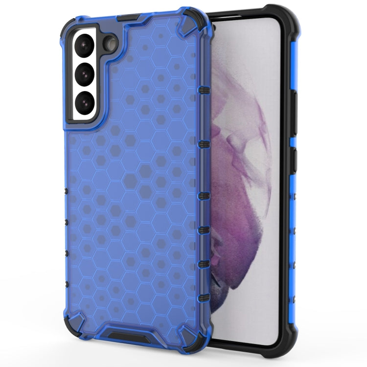 For Samsung Galaxy S22+ 5G Honeycomb PC + TPU Phone Case