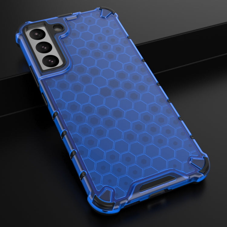 For Samsung Galaxy S22+ 5G Honeycomb PC + TPU Phone Case