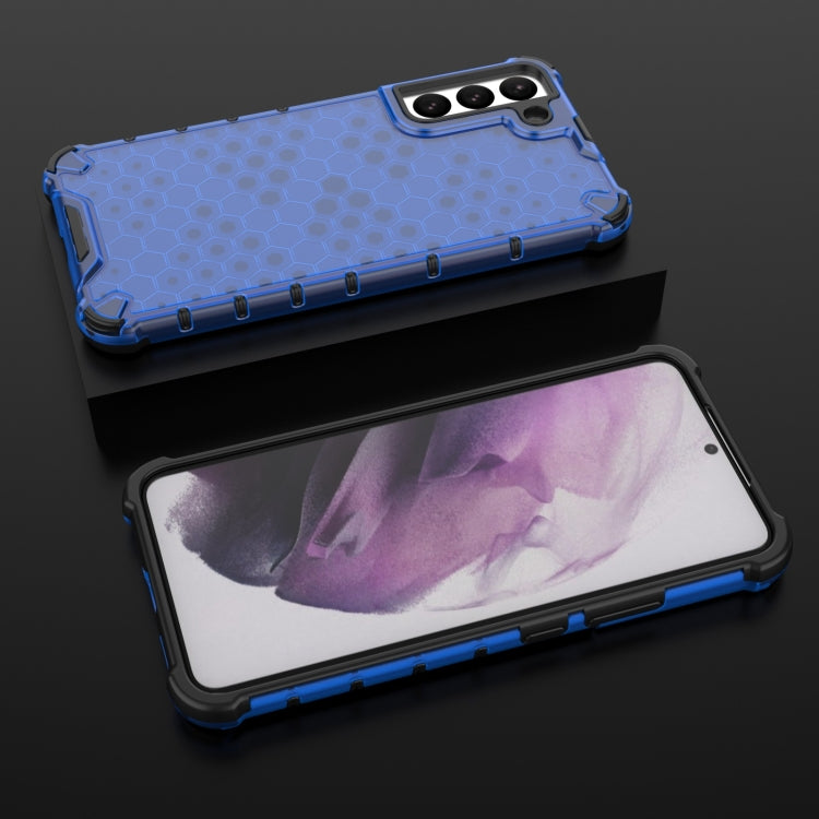 For Samsung Galaxy S22+ 5G Honeycomb PC + TPU Phone Case
