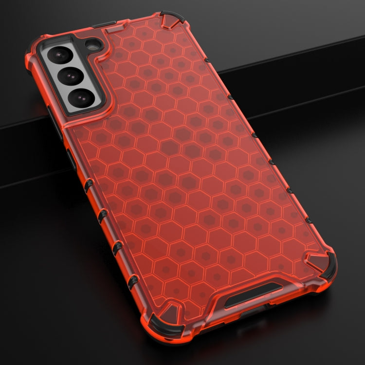 For Samsung Galaxy S22+ 5G Honeycomb PC + TPU Phone Case