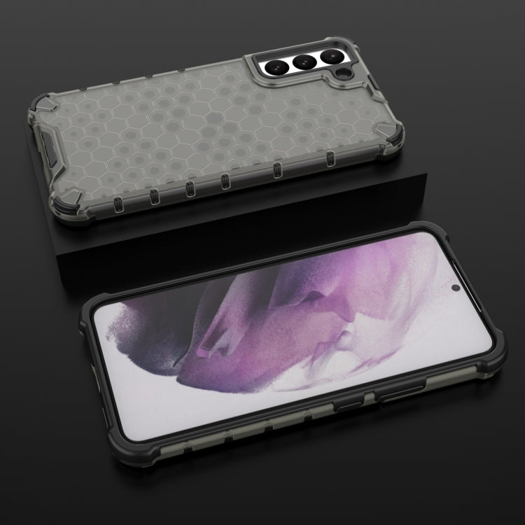 For Samsung Galaxy S22+ 5G Honeycomb PC + TPU Phone Case