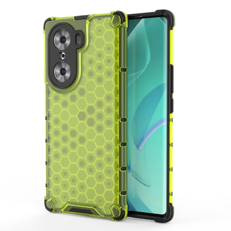 For Honor 60 Honeycomb PC + TPU Phone Case