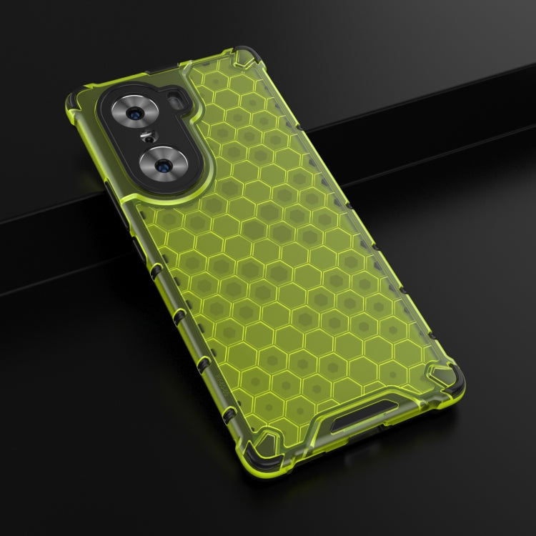 For Honor 60 Honeycomb PC + TPU Phone Case
