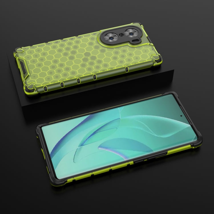For Honor 60 Honeycomb PC + TPU Phone Case