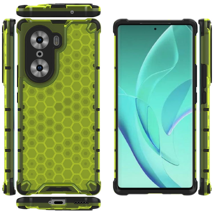 For Honor 60 Honeycomb PC + TPU Phone Case