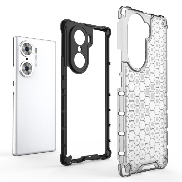 For Honor 60 Honeycomb PC + TPU Phone Case