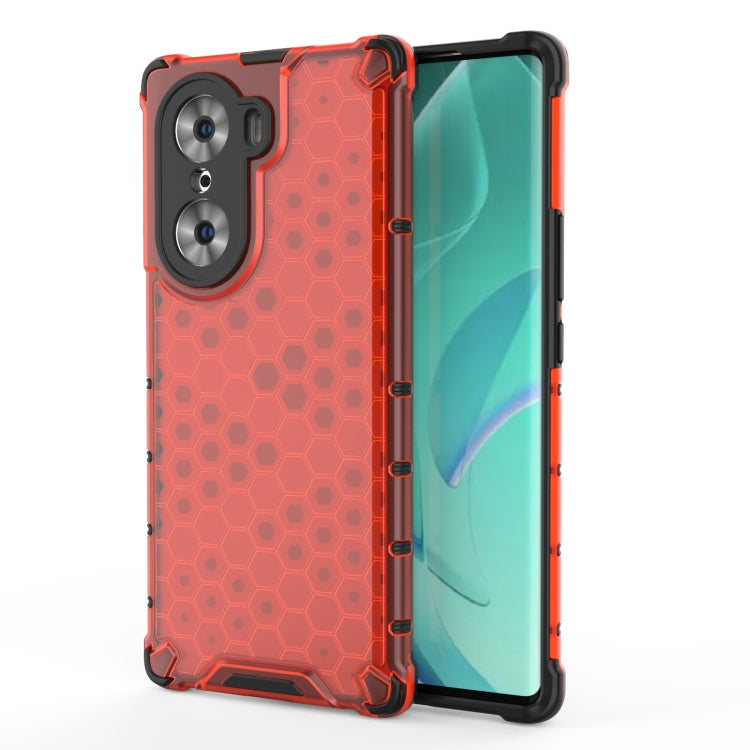For Honor 60 Honeycomb PC + TPU Phone Case