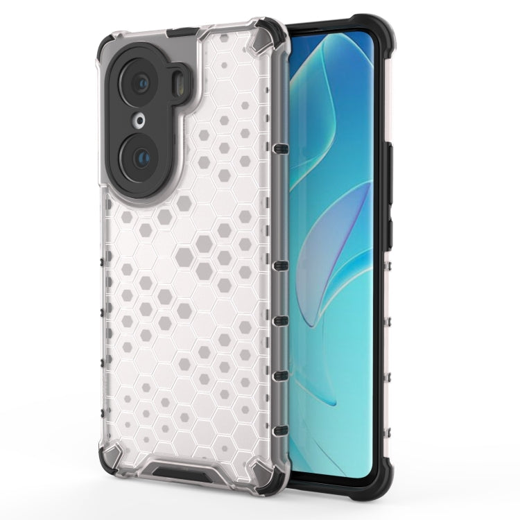 For Honor 60 Pro Honeycomb PC + TPU Phone Case