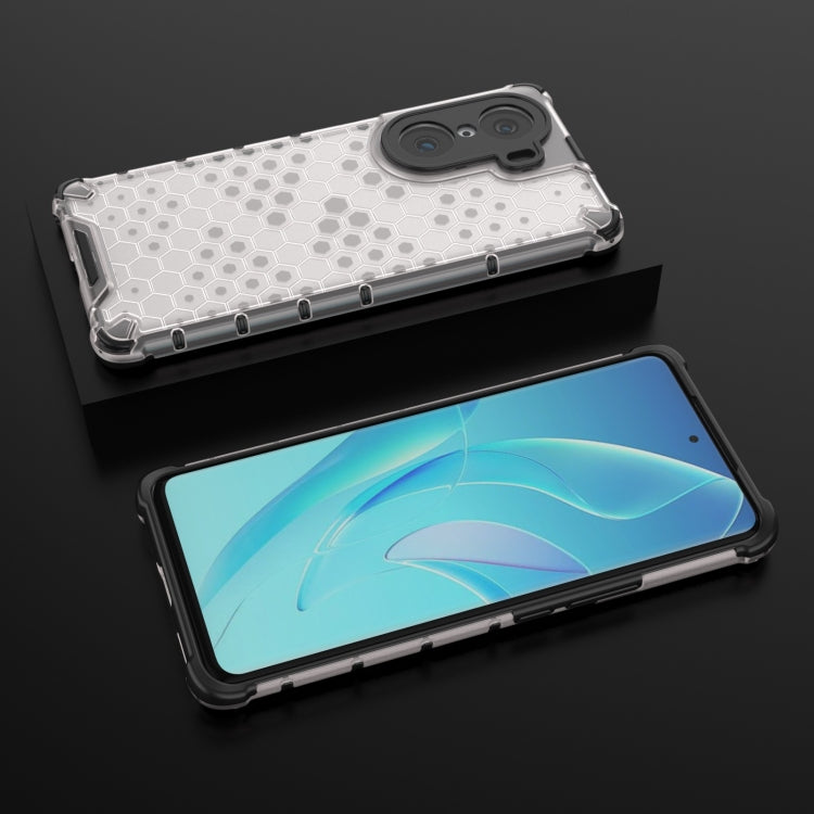 For Honor 60 Pro Honeycomb PC + TPU Phone Case
