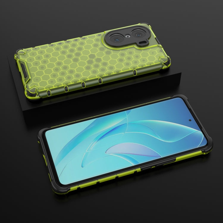 For Honor 60 Pro Honeycomb PC + TPU Phone Case