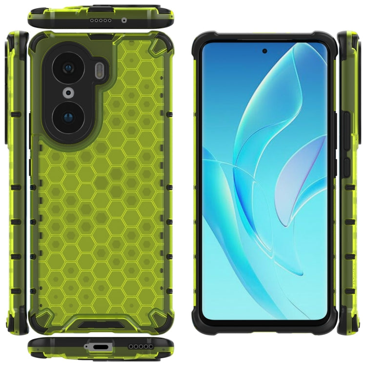 For Honor 60 Pro Honeycomb PC + TPU Phone Case