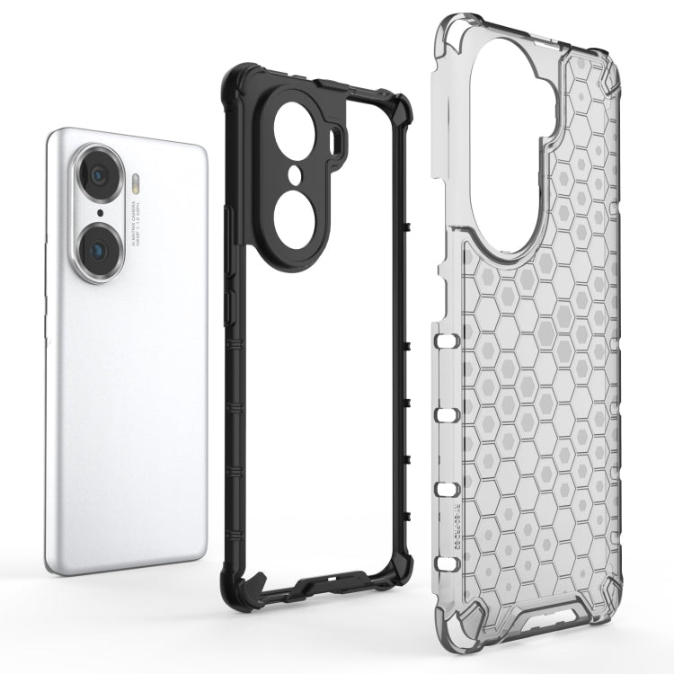 For Honor 60 Pro Honeycomb PC + TPU Phone Case