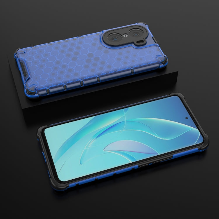 For Honor 60 Pro Honeycomb PC + TPU Phone Case