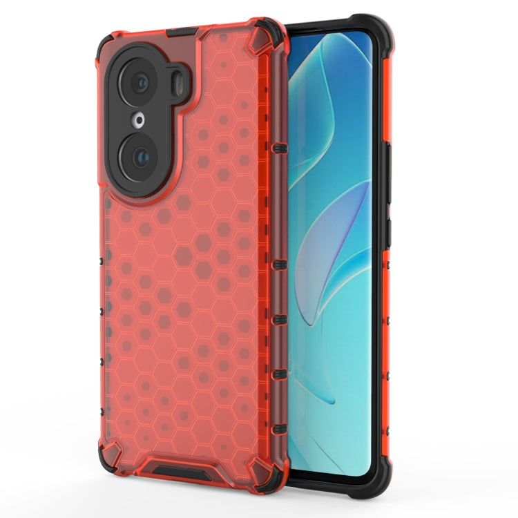 For Honor 60 Pro Honeycomb PC + TPU Phone Case