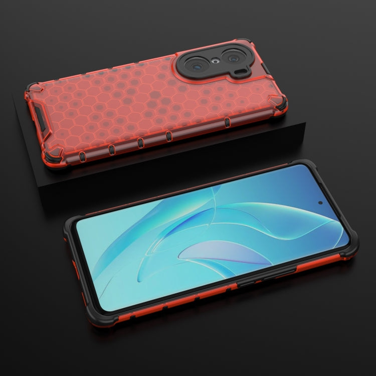 For Honor 60 Pro Honeycomb PC + TPU Phone Case