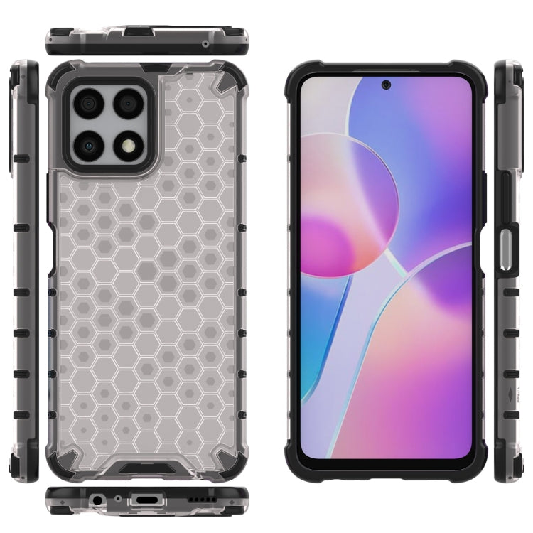 For Honor X30i Honeycomb PC + TPU Phone Case