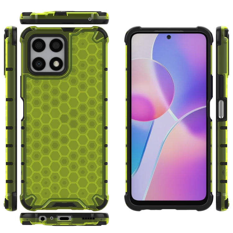 For Honor X30i Honeycomb PC + TPU Phone Case
