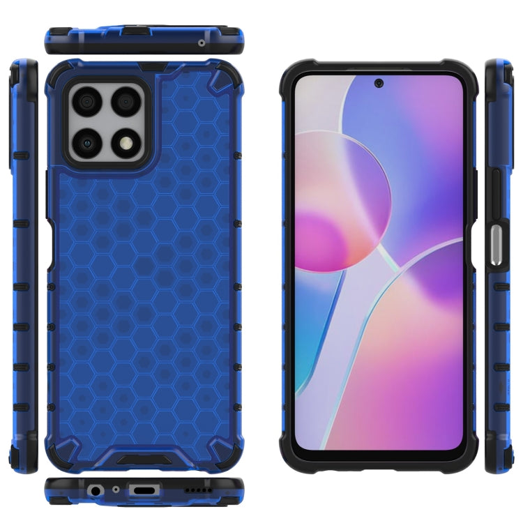For Honor X30i Honeycomb PC + TPU Phone Case