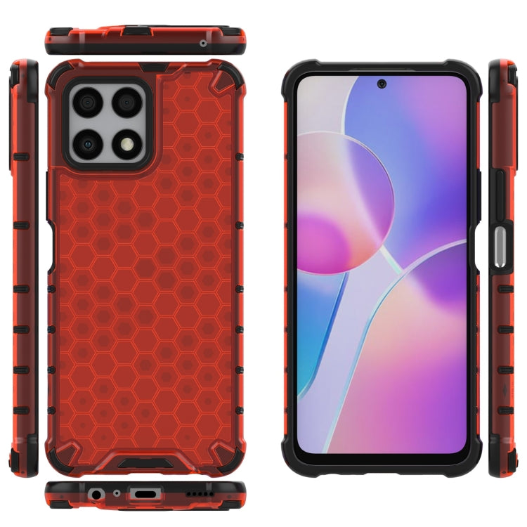 For Honor X30i Honeycomb PC + TPU Phone Case