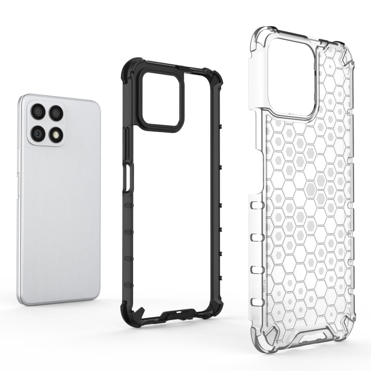 For Honor X30i Honeycomb PC + TPU Phone Case