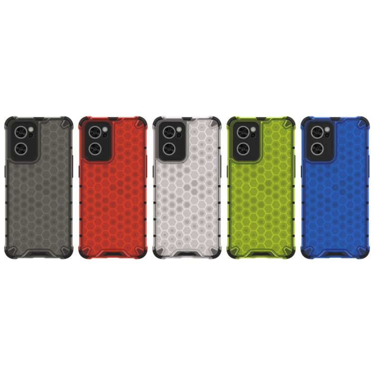 For OPPO Reno7 5G Honeycomb PC + TPU Phone Case
