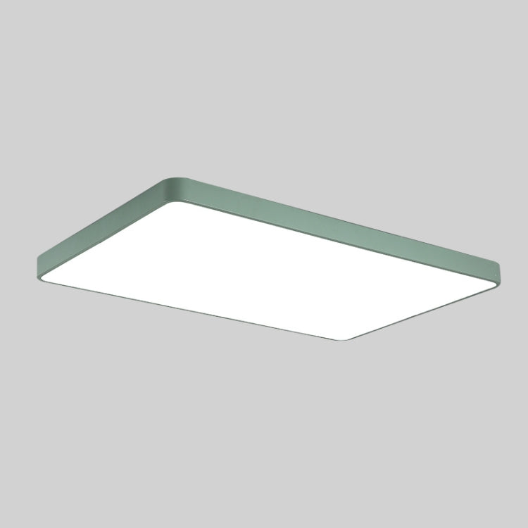 Macaron LED Rectangle Ceiling Lamp, White Light, Size:110x70cm
