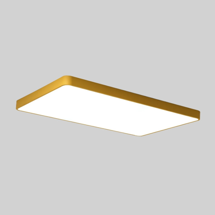 Macaron LED Rectangle Ceiling Lamp, White Light, Size:110x70cm