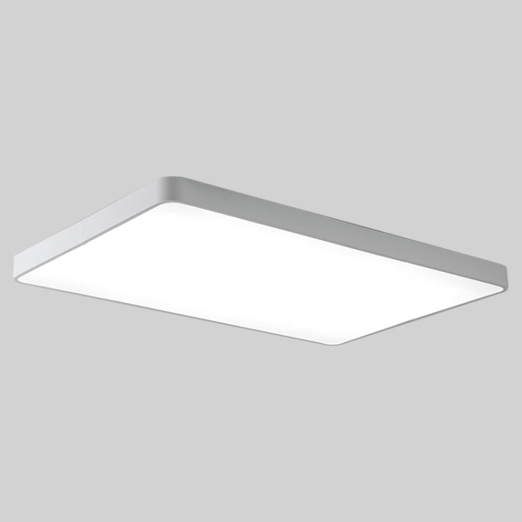 Macaron LED Rectangle Ceiling Lamp, White Light, Size:110x70cm