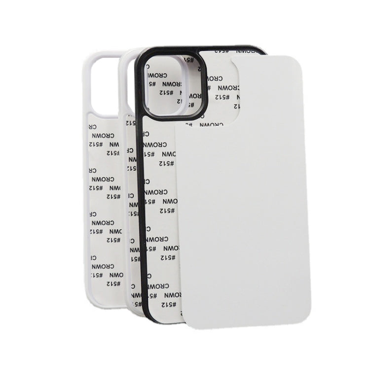 For iPhone XS Max 10pcs 2D Blank Sublimation Phone Case