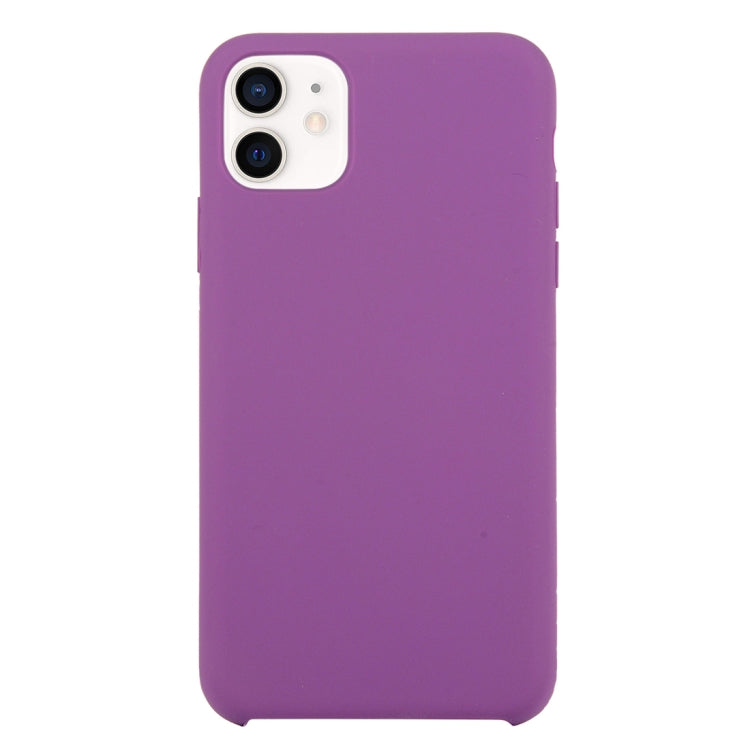 For iPhone 12 mini Solid Silicone Phone Case