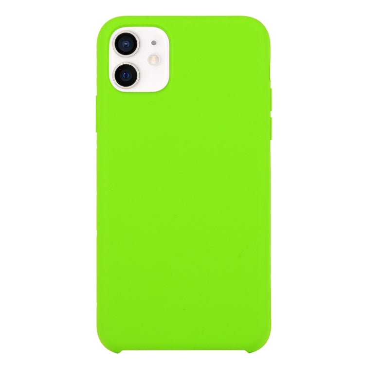 For iPhone 12 mini Solid Silicone Phone Case