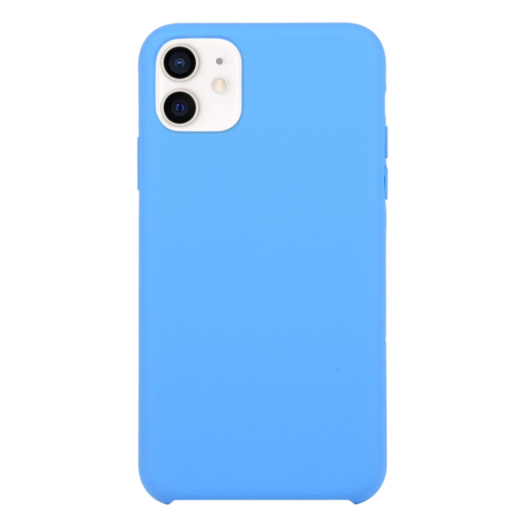 For iPhone 12 mini Solid Silicone Phone Case