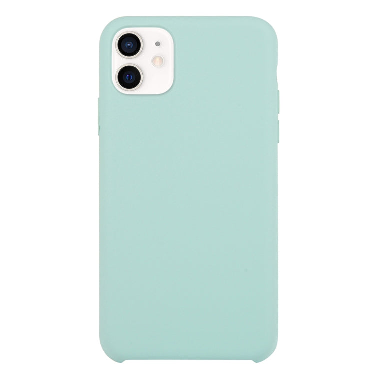For iPhone 12 mini Solid Silicone Phone Case