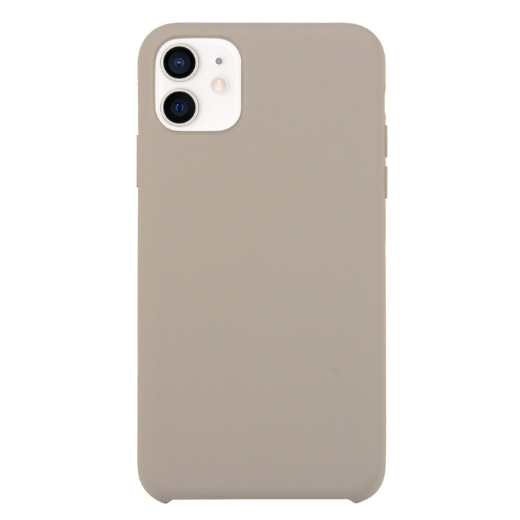 For iPhone 12 mini Solid Silicone Phone Case