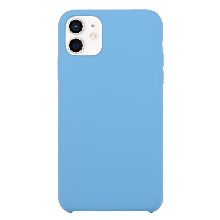 For iPhone 12 mini Solid Silicone Phone Case