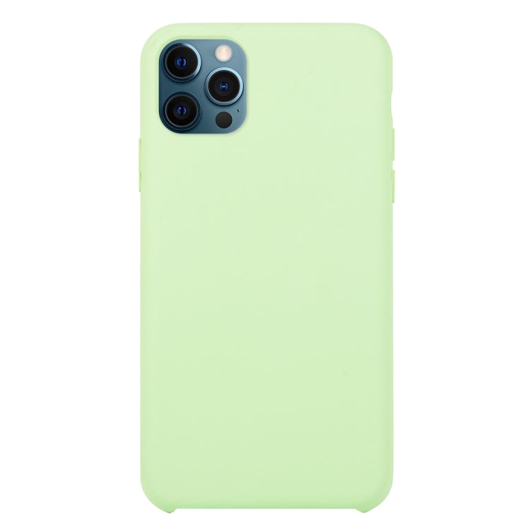 For iPhone 12 / 12 Pro Solid Silicone Phone Case