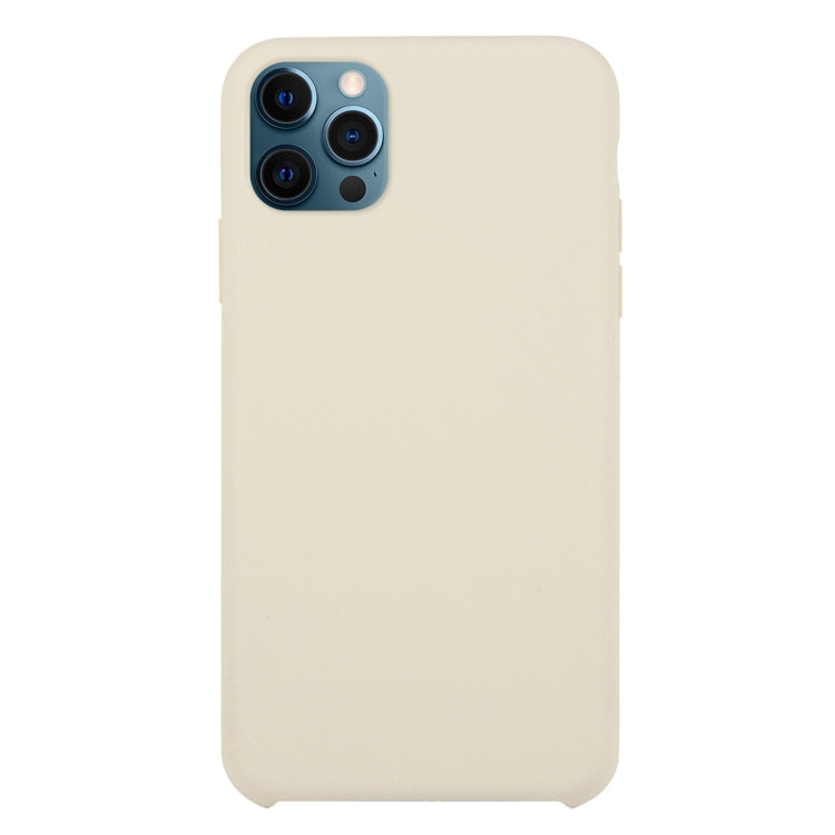 For iPhone 12 / 12 Pro Solid Silicone Phone Case