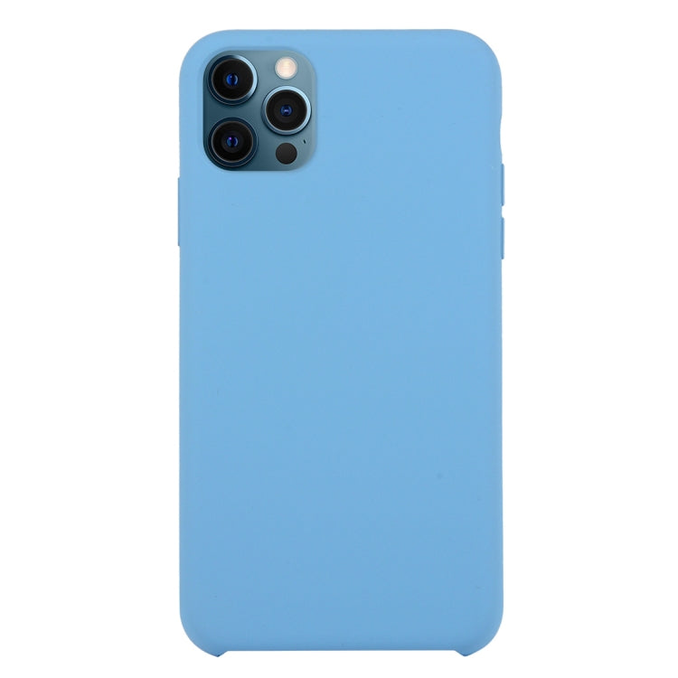 For iPhone 12 / 12 Pro Solid Silicone Phone Case