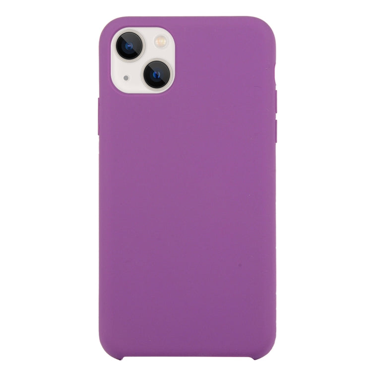 For iPhone 13 mini Solid Silicone Phone Case