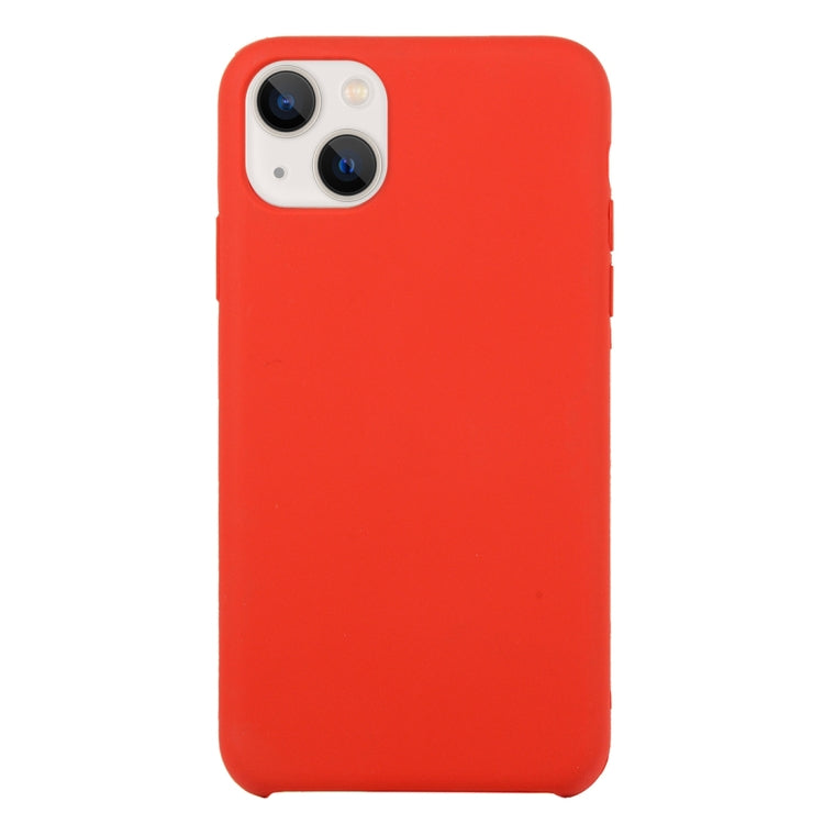 For iPhone 13 Solid Silicone Phone Case