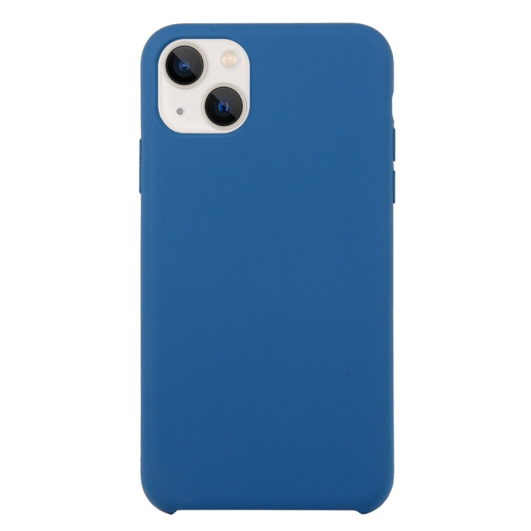 For iPhone 13 Solid Silicone Phone Case