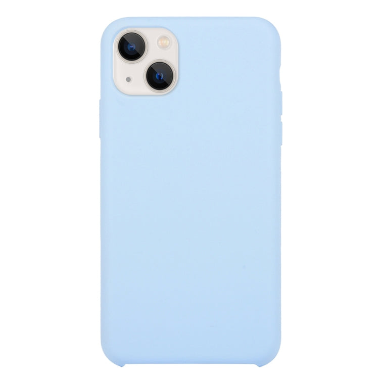 For iPhone 13 Solid Silicone Phone Case