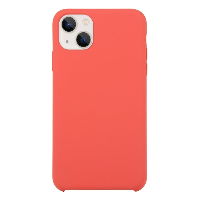 For iPhone 13 Solid Silicone Phone Case