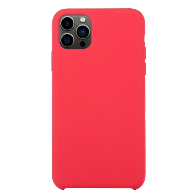For iPhone 13 Pro Max Solid Silicone Phone Case