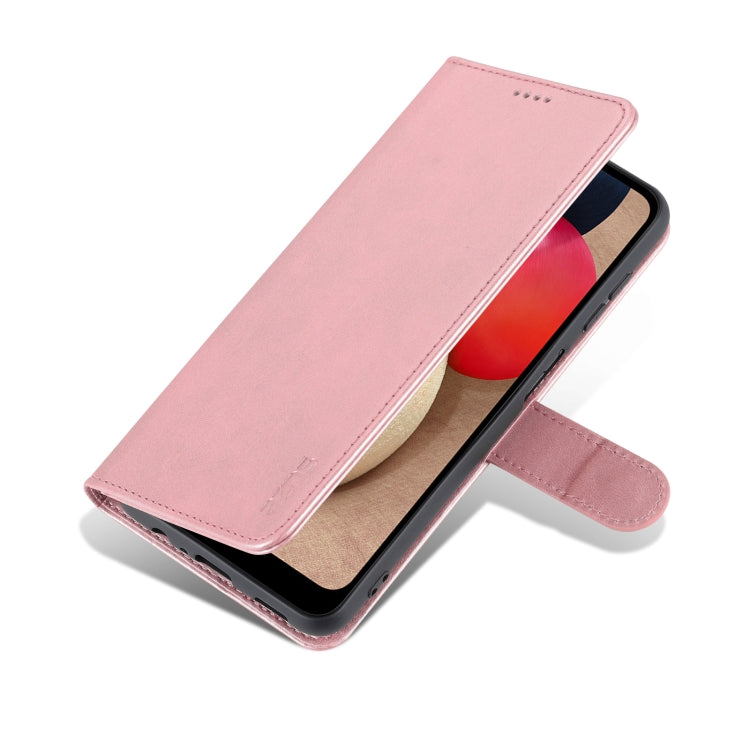 For Samsung Galaxy A13 5G AZNS Skin Feel Calf Texture Horizontal Flip Leather Phone Case